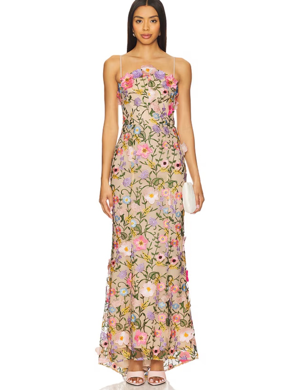 Elliatt Nydia Gown Milti Floral - Picture 2 of 6